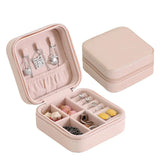 Portable Travel Jewelry Storage Box – Compact & Elegant
