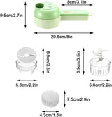 Portable Electric Vegetable Cutter Set