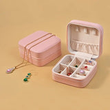 Portable Travel Jewelry Storage Box – Compact & Elegant