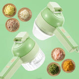Portable Electric Vegetable Cutter Set