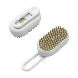 Electric Pet Spray & Massage Brush – Hair Removal, Grooming & Steam Care